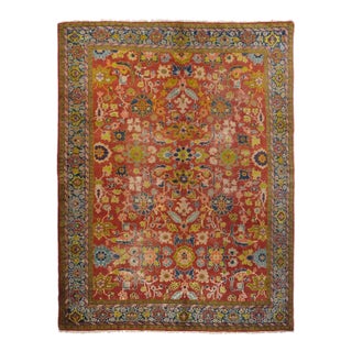 Late 18th Century Antique Sultanabad Rug 7'6'' x 9'6'' For Sale