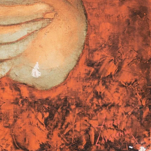 Signed lower right, 'Pierre Lavarenne' (French, b. 1928) and painted circa 1965; additionally signed verso and titled...