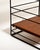 Scandinavian Freestanding Modular Bookcase in Teak and Metal, 1960s For Sale - Image 4 of 10