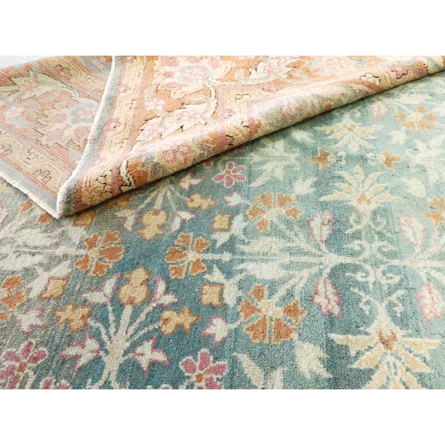 Galerie Shabab Collection Mid-20th Century Indian Amritsar Rug For Sale - Image 11 of 11