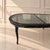 Vintage Chinoiserie Dark Jade Lacquer Faux Bamboo Dining Table With Glass & Woven Panel Top For Sale - Image 13 of 13