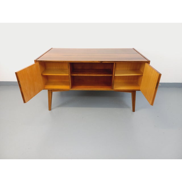 Mid-Century Modern Vintage Scandinavian Double-Sided Executive Desk in Teak, 1960s For Sale - Image 3 of 18