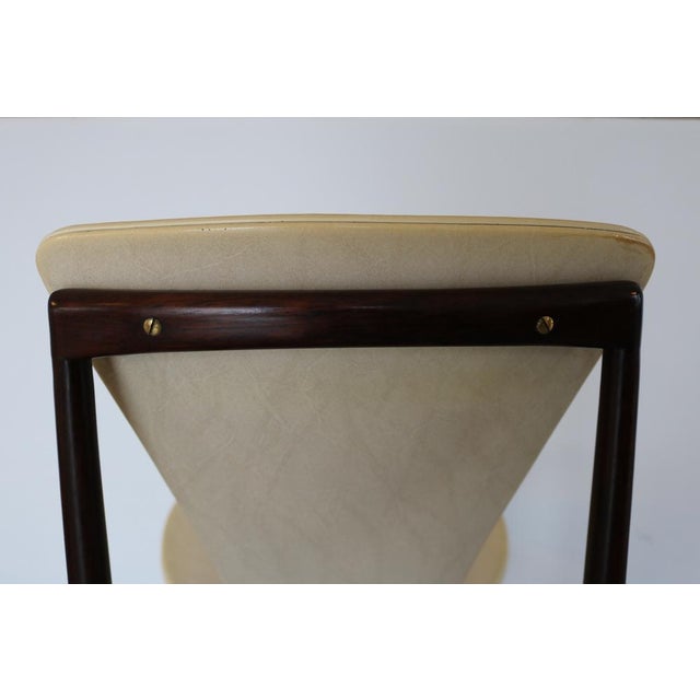 Wood Dining Chairs in Rosewood by Inger Klingenberg for Fristho, 1959, Set of 4 For Sale - Image 7 of 16