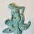 Metal 1970s Vintage Nautical Coastal Cast Iron Verdigris Mermaid Wall Hook. For Sale - Image 7 of 16