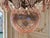 Monumental Pink Glass Leaf Chandelier, 1980 For Sale - Image 9 of 18