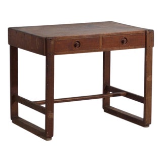 Antique Japanese Tsukue Writing Desk in Wood For Sale