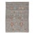 Modern Casual Afghan Tribal Designed Rug on a Light Gray Field 4'5 X 6'3 For Sale