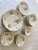 Ceramic Mid 20th Century Rosenthal China Exquisite Moss Rose Pompadour Dinnerware Set- 96 Pieces Mint Condition For Sale - Image 7 of 12