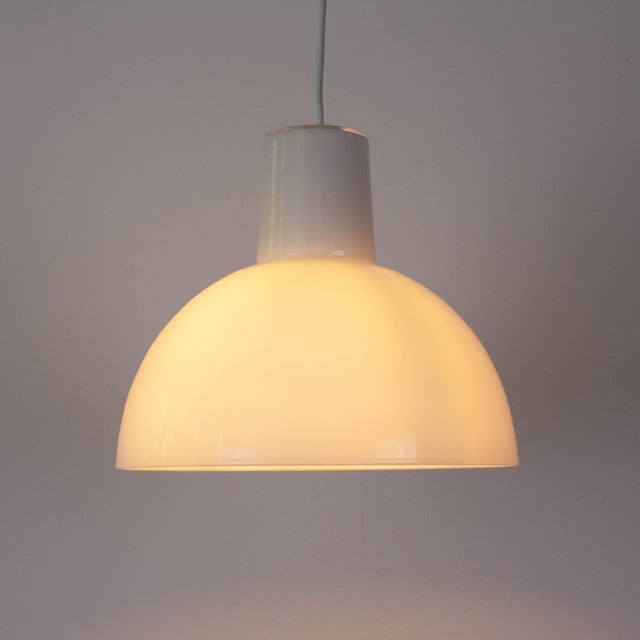 Elegant and understated, this vintage Skagerrak pendant lamp was designed by Danish designer Anja Kjær and produced by...