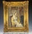 Antique French Framed Portrait in Interior, Mother With Miniature of Child, Circa 1820-30s For Sale - Image 10 of 12