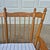 1990s American Oak Windsor Style 2-Person Double Glider Rocking Bench For Sale - Image 4 of 12
