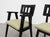 Ebonized Mid Century Modern Dining Chairs, C. 1950's, Set/4 For Sale In New York - Image 6 of 12