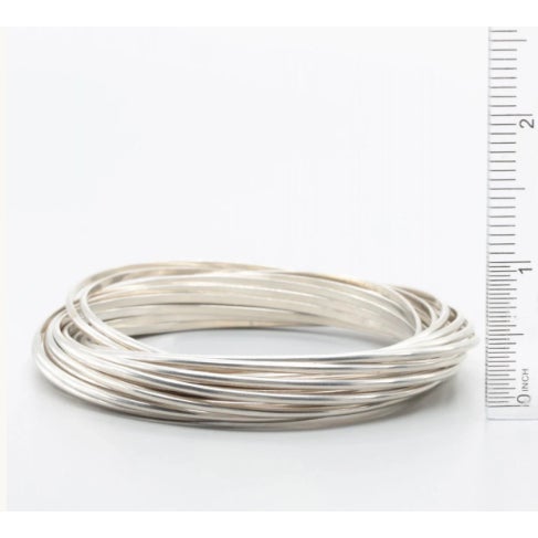 1970s 1970s Silpada Sterling Silver Interlocking Bangle For Sale - Image 5 of 5