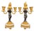 19th Century Putti Candlesticks in Bronze, Ormolu and Marble, France, 1890s, Set of 2 For Sale