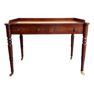 Vintage Mahogany Washstand or Console Table, 1960s For Sale