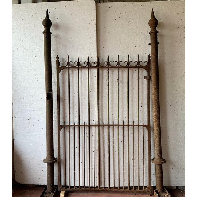 19th Century Cast Iron Gate For Sale - Image 10 of 11