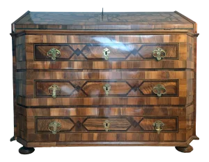 18th-century Baroque Austrian Secretary