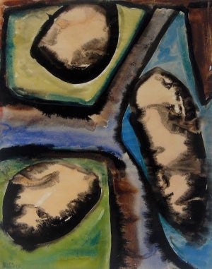Rolph Scarlett Abstract Composition