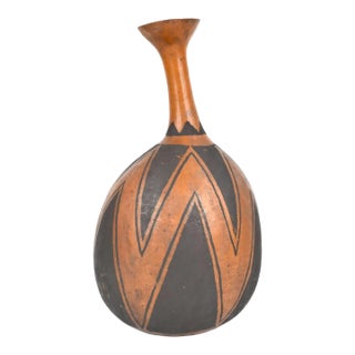Early 20th Century Tutsi Ceremonial Calabash Gourd Rwanda For Sale