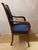 Wood Antique Biedermeier Chair in Mahogany with Brass, 1800 For Sale - Image 7 of 9