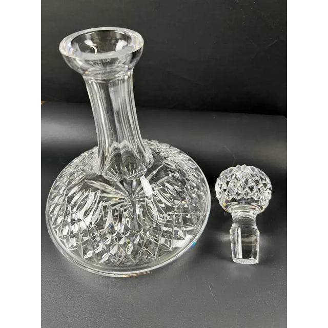 Waterford Crystal Ship Captain Decanter W/ Stopper For Sale - Image 10 of 12