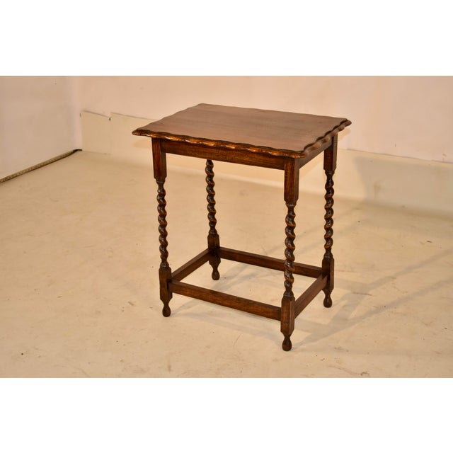 English English Oak Side Table, Circa 1900 For Sale - Image 3 of 7
