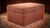 Early 21st Century Country House Rectangular Ottoman in Pin-Striped Wool Velvet, 2010s For Sale - Image 5 of 16