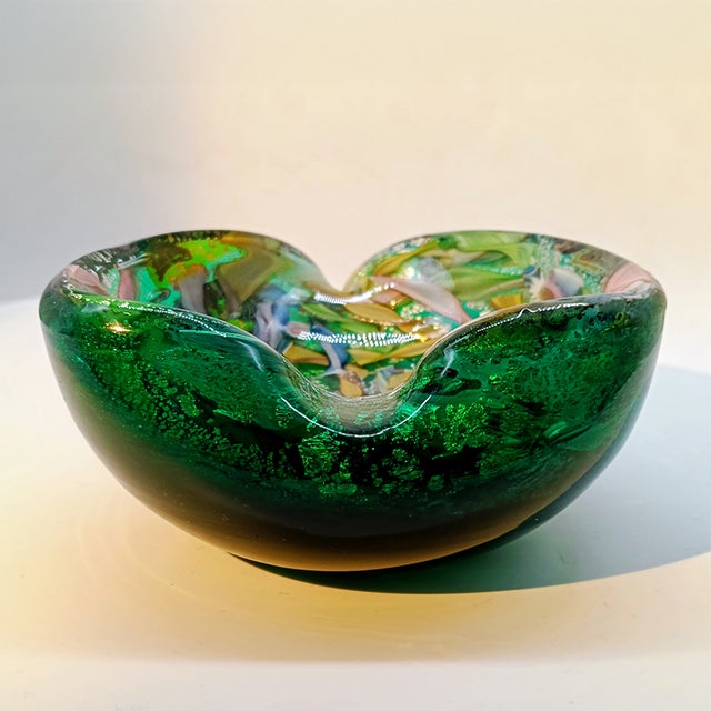 Vintage Ashtray in Murano Glass by Dino Martens, 1950s For Sale - Image 6 of 12