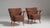 Pair of 1940s Danish Brown Mid-Century Modern Upholstered Armchairs For Sale - Image 15 of 15