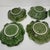 Spring Easter Luxury Cabbage Cup Bowls Majolica Ac Pereira Portugal 20th C. - Set of 10 For Sale - Image 15 of 16