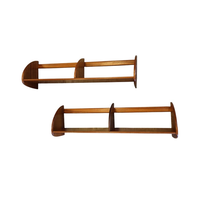 Danish Wall Shelf in Mahogany, 1960s For Sale - Image 13 of 13