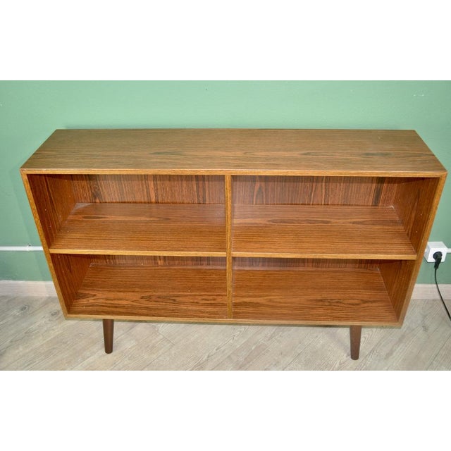 Danish Brown Bookshelf, 1960s For Sale - Image 6 of 11