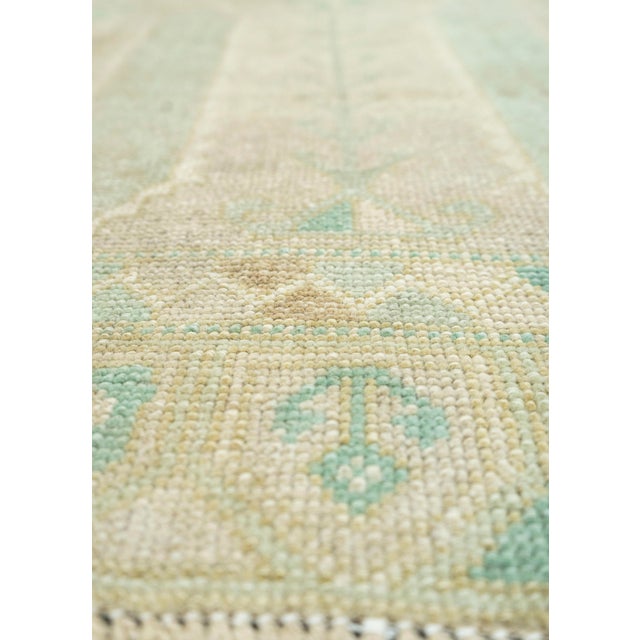 Turkish Turkish Mini Rug Oriental Hand Knotted Vintage Rug 1'9" x 3'11" #21013 For Sale - Image 3 of 8