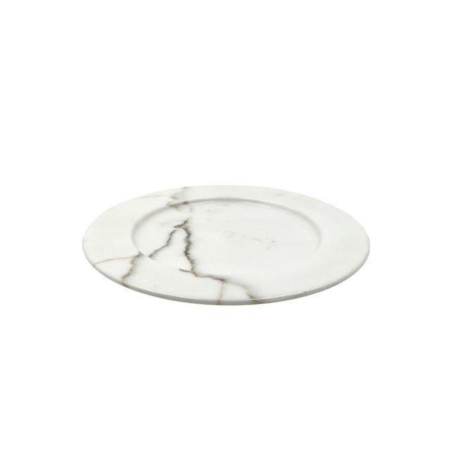 White Carrara Marble Centerpiece by Sergio Asti, Italy, 1970s For Sale - Image 14 of 15
