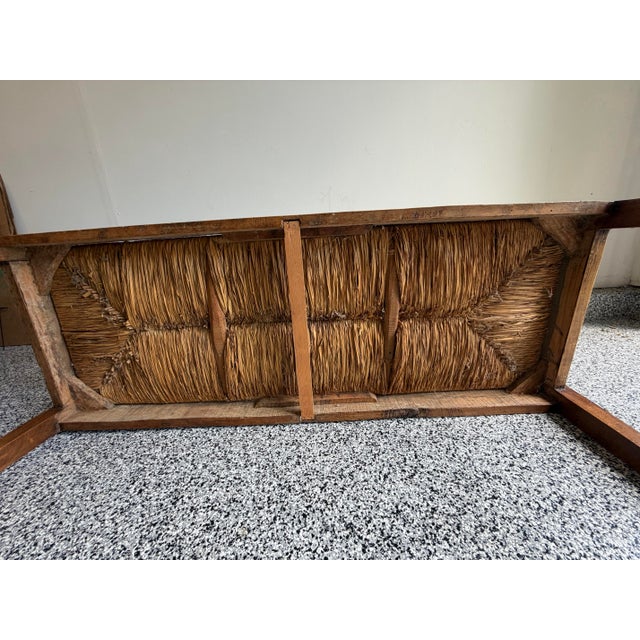 Antique Country Bench For Sale In New York - Image 6 of 7