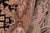 Textile Art Nouveau 1990's Floral Pak-Persian Black/Brown Wool Rug - 9'2'' X 12'2'' For Sale - Image 7 of 9