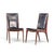 Mid-Century Modern Vladimir Kagan for Dreyfuss Vk 101 Mid Century Walnut Sling Chairs - Pair For Sale - Image 3 of 12