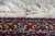 Vintage Hand-Knotted Oriental Geometric Medallion Wool Rug Ivory Crimson 3x6' For Sale - Image 10 of 12