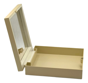Minimalist Mirror Storage Box by Makio Hasuike for Gedy, Italy, 1970s