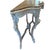 Early 20th Century Italian Rococo Style Shaped Grey Marble-Top Console Table For Sale In Houston - Image 6 of 17