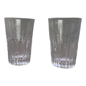 1970s Waterford Crystal Eileen Flat Tumblers- Set of 2