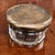 Brass 19th Century Grouping of 8 Cut Glass Jars With Sterling and Brass Lids For Sale - Image 8 of 13