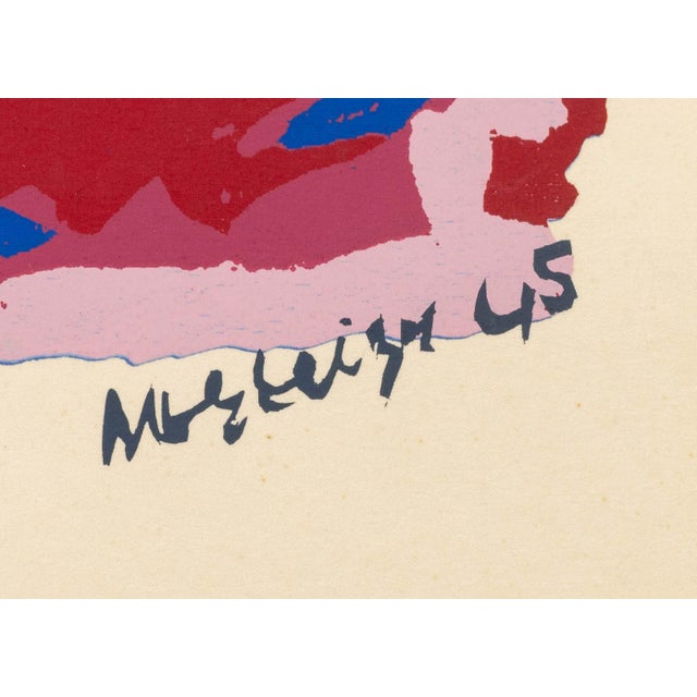 Albert Gleizes Futuristic Composition Screenprint For Sale In New York - Image 6 of 8
