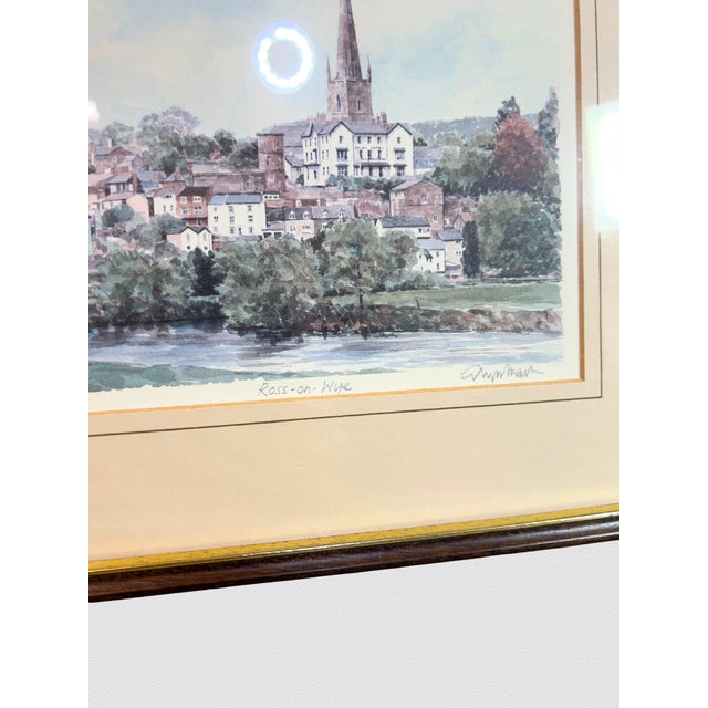 1980s Ross-on-Wye Limited Edition Watercolor Print – Philip & Glyn Martin – Signed For Sale - Image 4 of 10