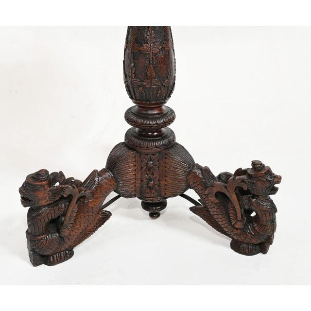 Antique Burmese Table, 1840 For Sale - Image 4 of 8