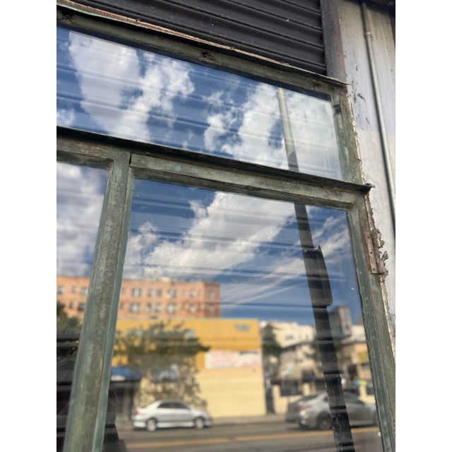 Authentic 1936 Art Deco Metal French Doors From the Harold S. Anderson Estate, Bel Air For Sale - Image 10 of 12