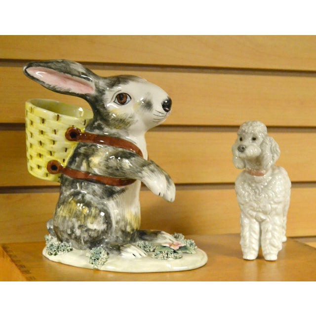 1950s Lladro Fine Handmade Porcelain Poodle Dog Figurine Animal Sculpture Spain For Sale - Image 16 of 18