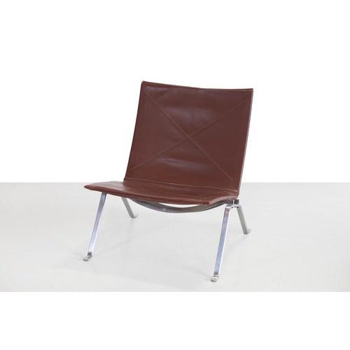 1970s PK22 Armchair by Poul Kjærholm for E. Kold Christensen, 1970s For Sale - Image 5 of 9