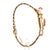 Mid 20th Century Mercedes Signed 14k Gold Ruby & Diamond Art Deco Hidden Watch Bracelet For Sale - Image 10 of 14