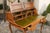 Early 19th Century French 1800s Louis XV Style Walnut Desk with Green Leather and Lifting Panel For Sale - Image 5 of 11